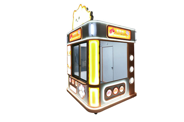 In the process of modern urbanization, how can Ticket Booth integrate the surrounding architectural style to achieve beauty?